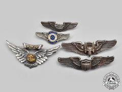 United States. Five Air Force Badges