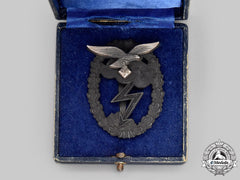 Germany, Luftwaffe. A Ground Assault Badge, With Case, By Rudolf Karneth