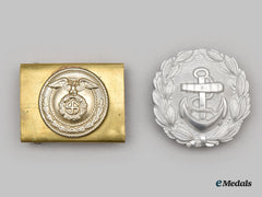 Germany, Third Reich. A Pair Of Belt Buckles