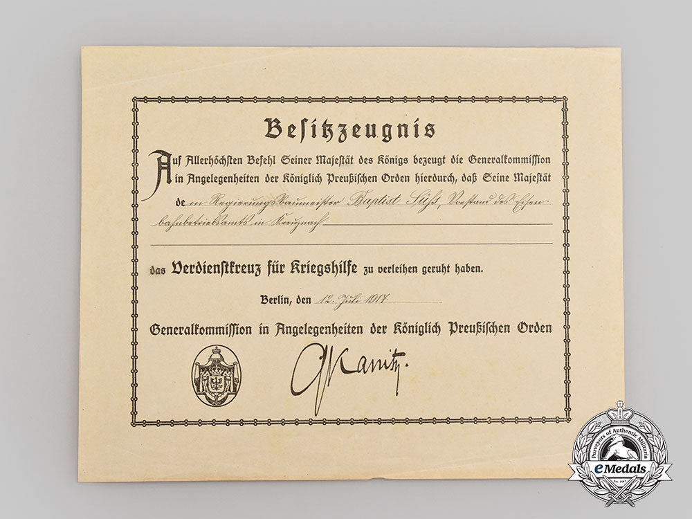 germany,_imperial._a_lot_of_award_documents_to_railway_construction_councillor_johann_süß_l22_mnc2461_488