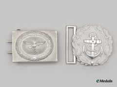 Germany, Wehrmacht. A Pair Of Belt Buckles