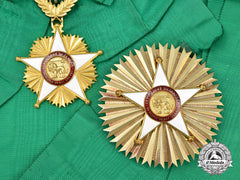 Senegal, Republic. An Order Of The Lion, Grand Cross Set By Bacqueville, C.1970