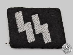 Germany, Ss. A Late-War Waffen-Ss Enlisted Personnel Runic Collar Tab