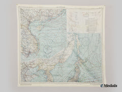 United States. A Second War United States Army Air Force Pacific Theater No. C-52-53 Cloth Chart
