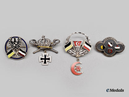 germany,_imperial;_austria,_empire;_hungary,_kingdom;_turkey,_ottoman_empire._four_first_war_patriotic_badges_l22_mnc2506_677