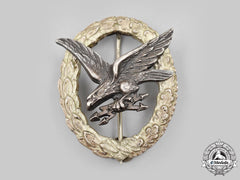 Germany, Luftwaffe. A Radio Operator And Air Gunner Badge, By C.e. Juncker