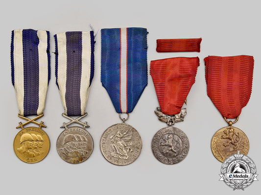 czechoslovakia,_republic._a_lot_of_five_medals_l22_mnc2590_311_1