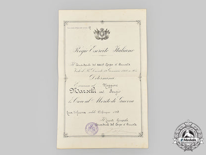 italy,_kingdom._a_double_al_valore_militare_award&_document_group_to_captain_sergio_marselli,26_th_army_corps_l22_mnc2595_302