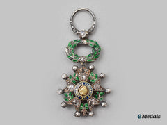 France, III Republic. A Miniature Legion Of Honour In Gold & Diamonds, C.1900