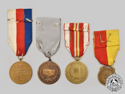czechoslovakia,_republic._a_lot_of_four_medals_l22_mnc2609_325_1