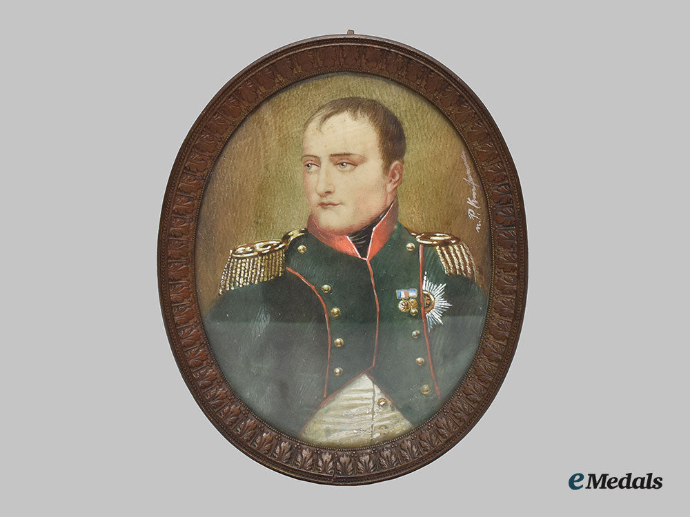 france,_kingdom._a_hand_painted_miniature_portrait_of_napoleon_bonaparte_l22_mnc2659_875