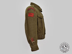 Canada, Commonwealth. A Royal Canadian Engineers Battledress Blouse And Beret