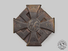 Germany, Ss. A 1933 Ss 14. Standarte Gotha Event Badge