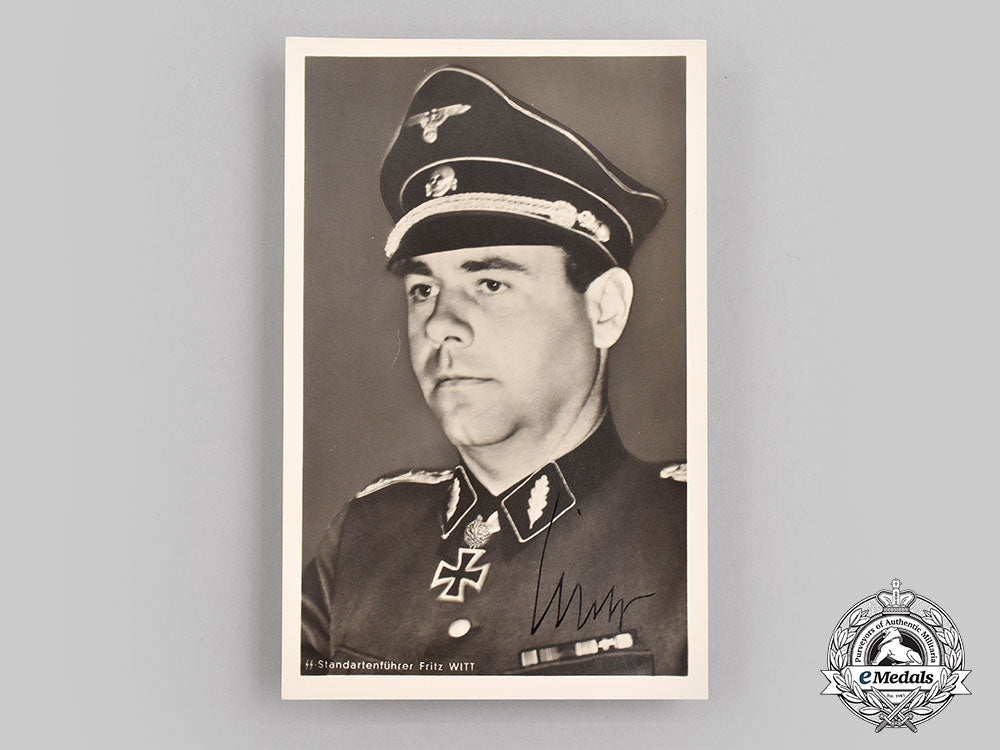 germany,_ss._a_signed_postcard_of_ss-_standartenführer_fritz_witt_l22_mnc2786_559