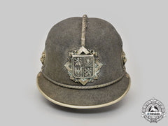 Czechoslovakia, Republic. Protectorate Of Bohemia & Moravia Felt Police Helmet