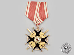 Russia, Imperial. An Order Of Saint Stanislaus, Military Division Ii Class Cross In Gold, C.1860