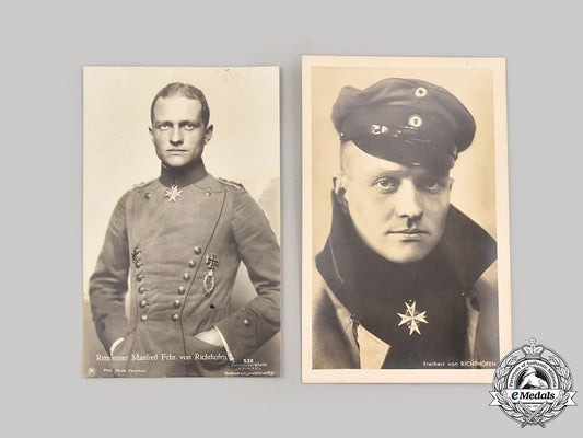 germany,_imperial._a_pair_of_postcards_depicting_manfred_von_richthofen_l22_mnc2882_095_1