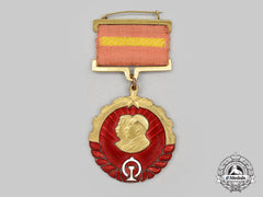 China, People's Republic. A Sino-Soviet Medal Of The Changchun Railway Company 1952