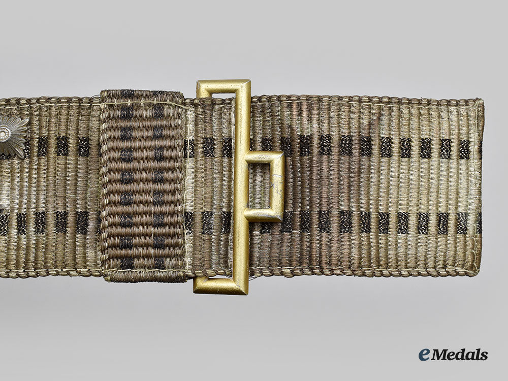 germany,_kriegsmarine._an_officer’s_brocade_and_buckle,_with_veteran-_assembled_buttons_and_insignia_l22_mnc2980_812