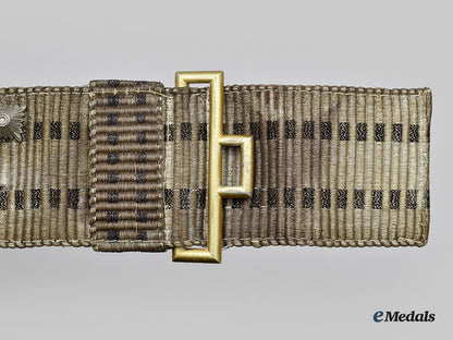germany,_kriegsmarine._an_officer’s_brocade_and_buckle,_with_veteran-_assembled_buttons_and_insignia_l22_mnc2980_812