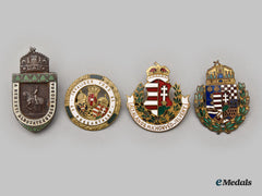 Hungary, Kingdom. Four Patriotic Badges
