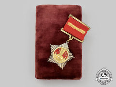 China, People's Republic. A China-Soviet Civil Aviation Company Medal 1954, Cased