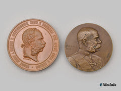 Austria, Empire. A Franz Joseph I Medal & A War Welfare Office War Medal