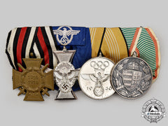 Germany. A Medal Bar For First World War And Police Service, By Wolfgang Robert Schwarz