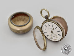 United Kingdom. A Military Grade Pocket Watch, Named To D. Varcoe, St. Stephens 1888