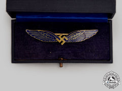 Germany, Third Reich. A Civil Pilot’s Badge, With Case