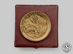 Germany, Third Reich. A Lippstadt District Commemorative Table Medal, With Case