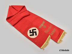 Germany, Nsdap. A Gauleiter Josef Bürckel Funeral Sash