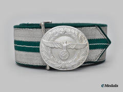 Germany, Third Reich. A Mint Land Customs Official’s Dress Belt And Buckle