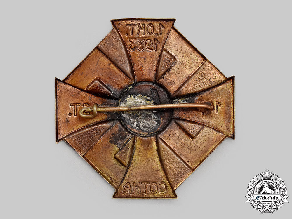 germany,_ss._a1933_ss14._standarte_gotha_event_badge_l22_mnc3174_507_1