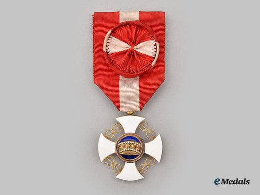 italy,_kingdom._an_order_of_the_crown_in_gold,_officer's_cross,_c.1900_l22_mnc3178_138_1