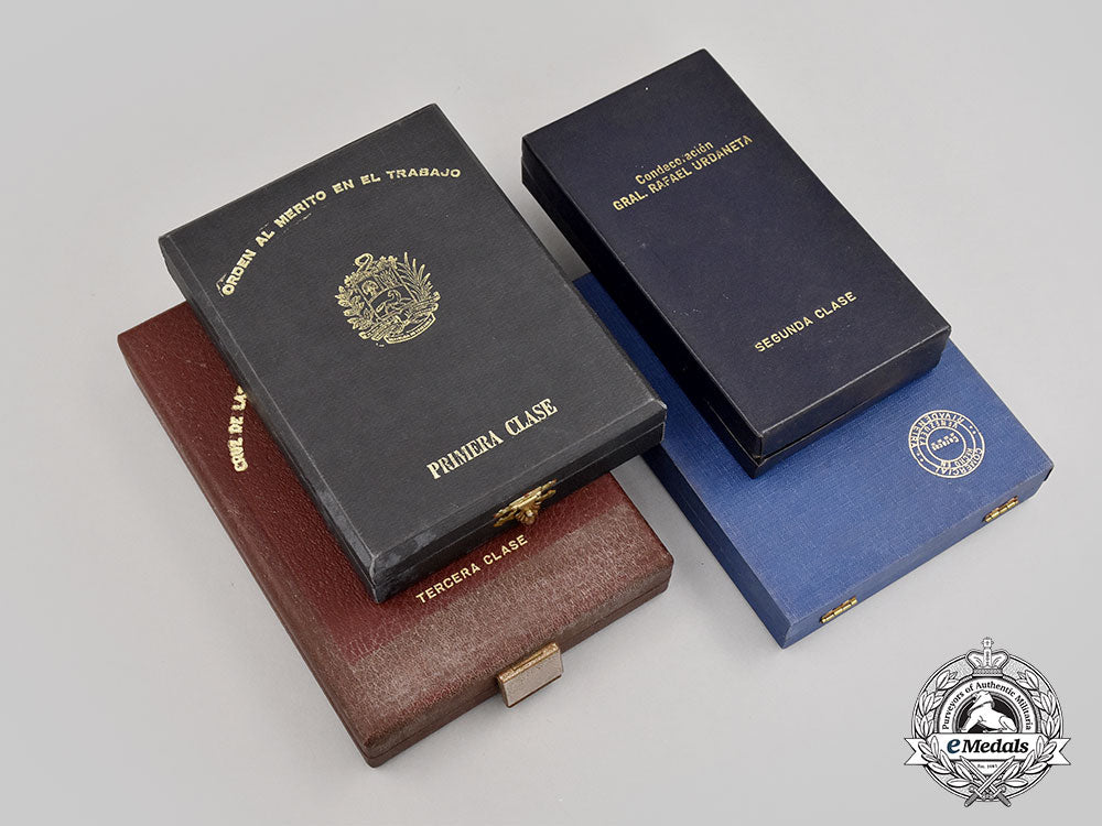 venezuela,_bolivarian_republic._four_orders&_decorations_l22_mnc3212_872_1