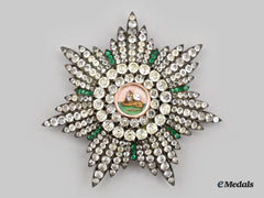 Iran, Pahlavi Empire. An Order Of The Lion And Sun, I Class Star, Russian Manufacture, C.1880