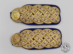 Germany, Imperial. A Rare Set Of Konteradmiral Shoulder Boards