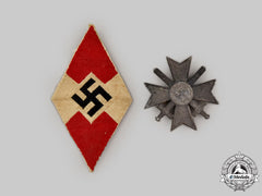 Germany, Third Reich. A Pair Of Badges