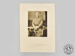 Spain, Spanish State. A Signed Portrait Of Francisco Franco