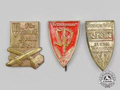 Germany, Third Reich. A Lot Of Sudeten German Party Badges