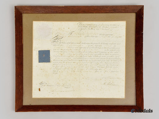 united_kingdom._a_royal_naval_commander_commission_document_to_charles_inglis_of_the_hms_delight,1829_l22_mnc3411_930_1