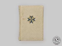 Germany, Third Reich. A 1938 Edition Of Pour Le Mérite Flieger, By Walter Zuerl