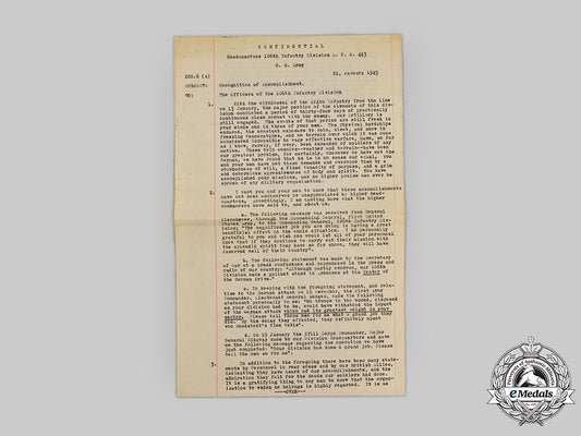 united_states._an_army_headquarters106_th_infantry_division_a.p.o.443_confidential_memo,_january1945_l22_mnc3473_304_1_2_1