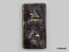 Canada, Commonwealth. A Royal 22Nd Regiment Silver Cigarette Case