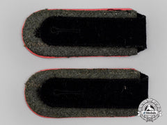 Germany, Ss. A Set Of Waffen-Ss Panzer Enlisted Personnel Shoulder Straps