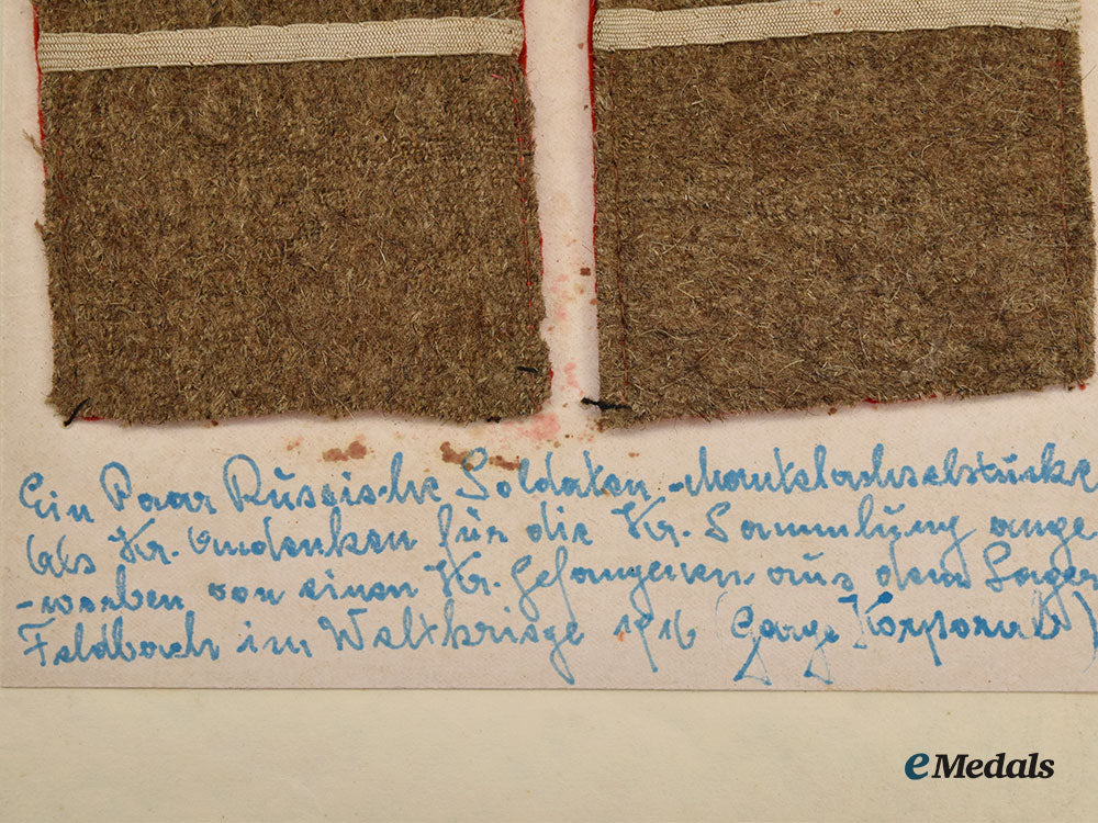 german,_imperial._a_lot_of_first_world_war_imperial_russian_shoulder_straps,_german_war_trophy_assembly_l22_mnc3597_464