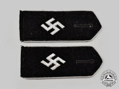 Germany, Sipo. A Rare Set Of Sicherheitspolizei Officer Shoulder Straps