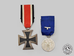 Germany, Wehrmacht. A Pair Of Service Decorations