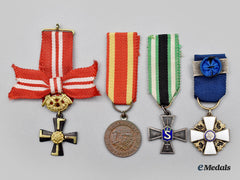 Finland, Republic. A Lot Of Four Miniature Awards